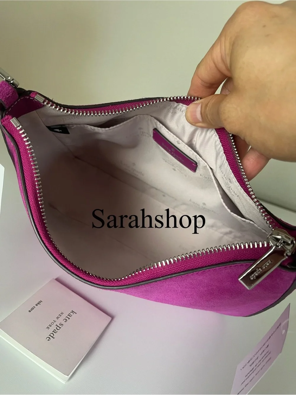 ♠️Kate Spade Margot Suede Medium Shoulder Bag